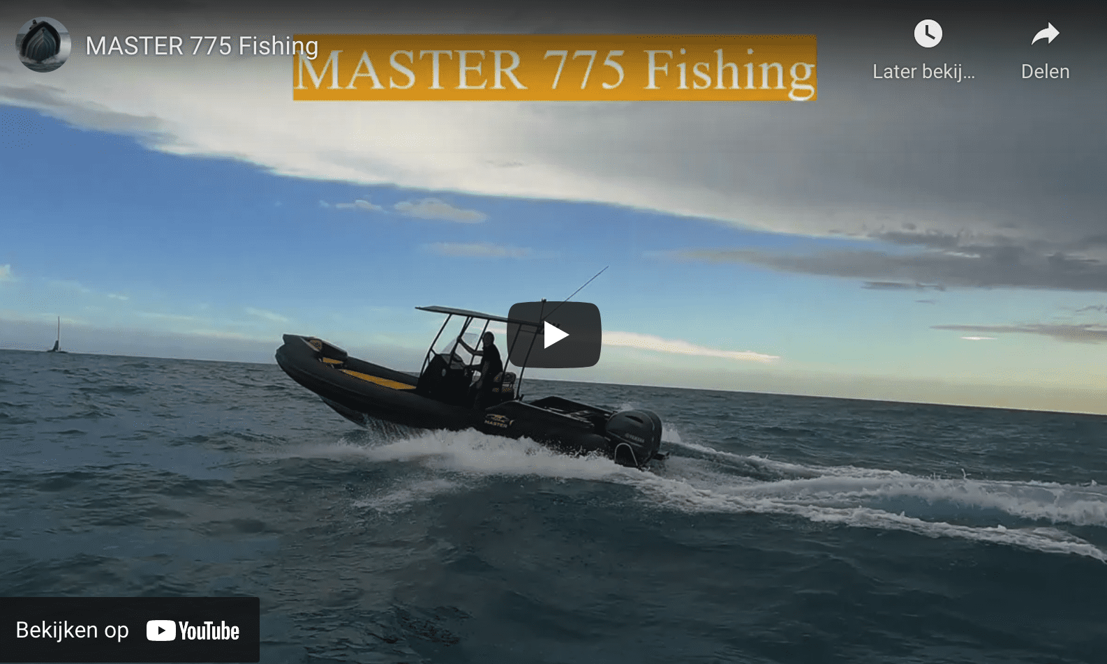 MASTER 775 Fishing RIB: Perfect For Fishing Enthusiasts